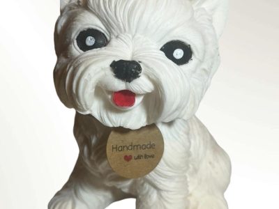 Yorkie Dog Wax Candle