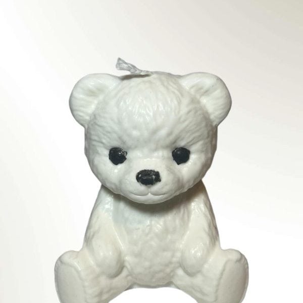 Teddy bear candle