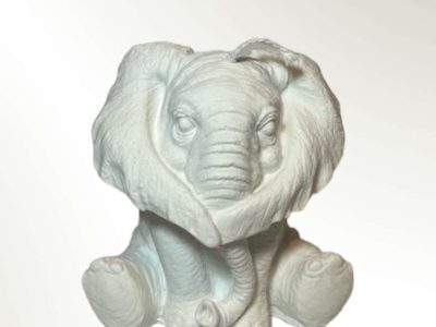 Elephant candle